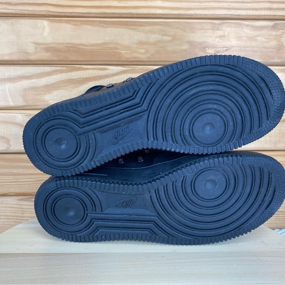 Nike SF Air Force 1 Mid Big Logo Black Cool Grey Men's 9 US Sneakers 917753 008 - Picture 5 of 11